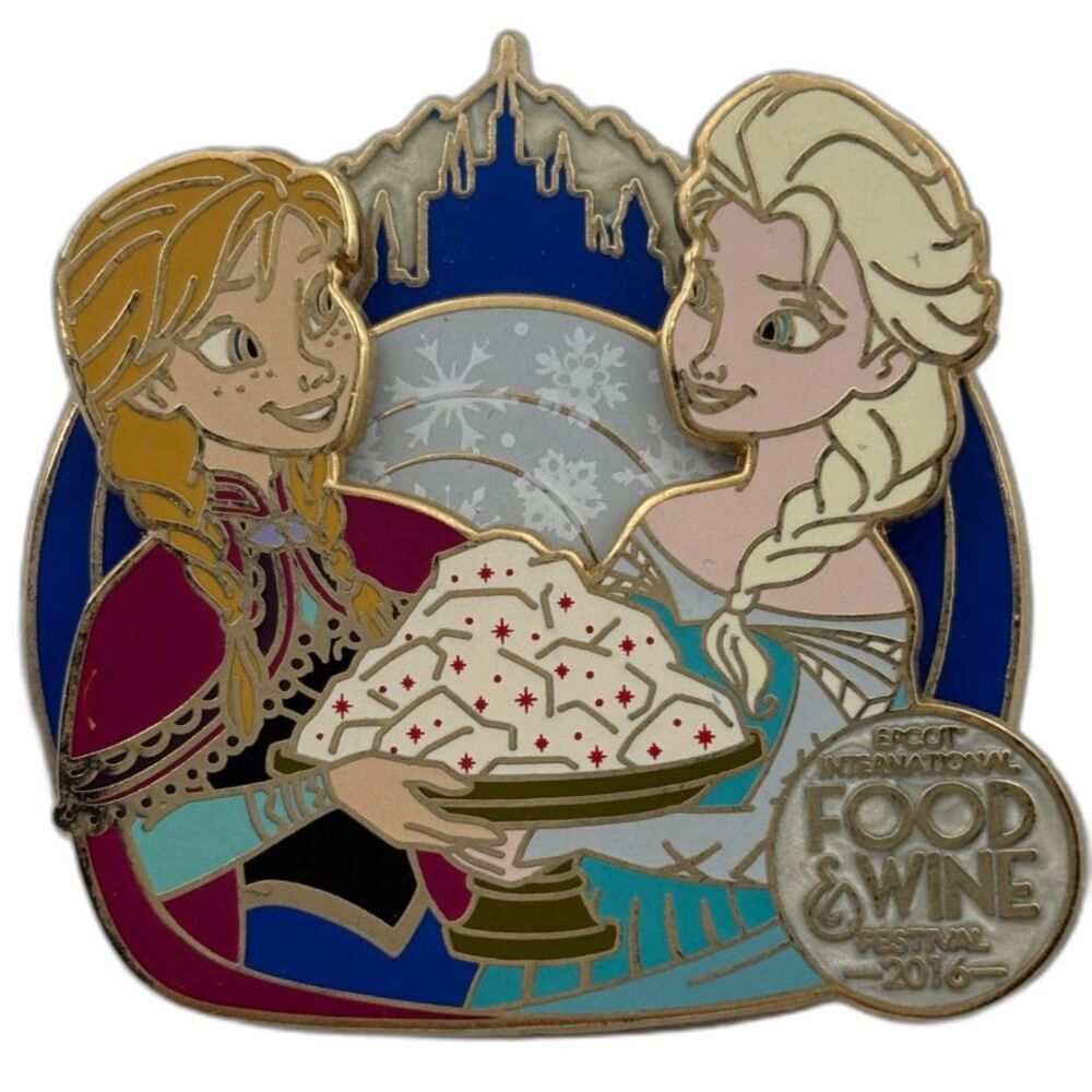 LIMITED EDITION Disney’s Frozen Epcot Food And Wine Festival 2016 Trading Pin